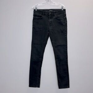 Frank and Oak jeans Tyler skinny black wash size 31